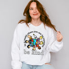 Be Kind World Jigsaw Puzzle Child Design - Be Kind Unisex Crewneck T-Shirt Sweatshirt Hoodie