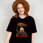 Be Kind Elephant Tree Design - Be Kind Unisex Crewneck T-Shirt Sweatshirt Hoodie