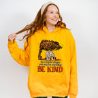 Be Kind Elephant Tree Design - Be Kind Unisex Crewneck T-Shirt Sweatshirt Hoodie