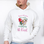 You Can Be Anything Be Kind Butterfly Design - Be Kind Unisex Crewneck T-Shirt Sweatshirt Hoodie