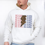 Be Kind Leopard Print Design - Be Kind Unisex Crewneck T-Shirt Sweatshirt Hoodie