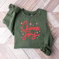 Choose Joy Red Cursive Design - Quotes Unisex Crewneck T-Shirt Sweatshirt Hoodie