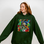 Day Of The Dead Cactus Design - Day Of The Dead Unisex Crewneck T-Shirt Sweatshirt Hoodie