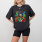 Day Of The Dead Cactus Design - Day Of The Dead Unisex Crewneck T-Shirt Sweatshirt Hoodie