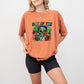 Day Of The Dead Cactus Design - Day Of The Dead Unisex Crewneck T-Shirt Sweatshirt Hoodie