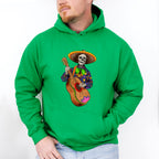 Guitar Playing Skeleton - Day Of The Dead Unisex Crewneck T-Shirt Sweatshirt Hoodie