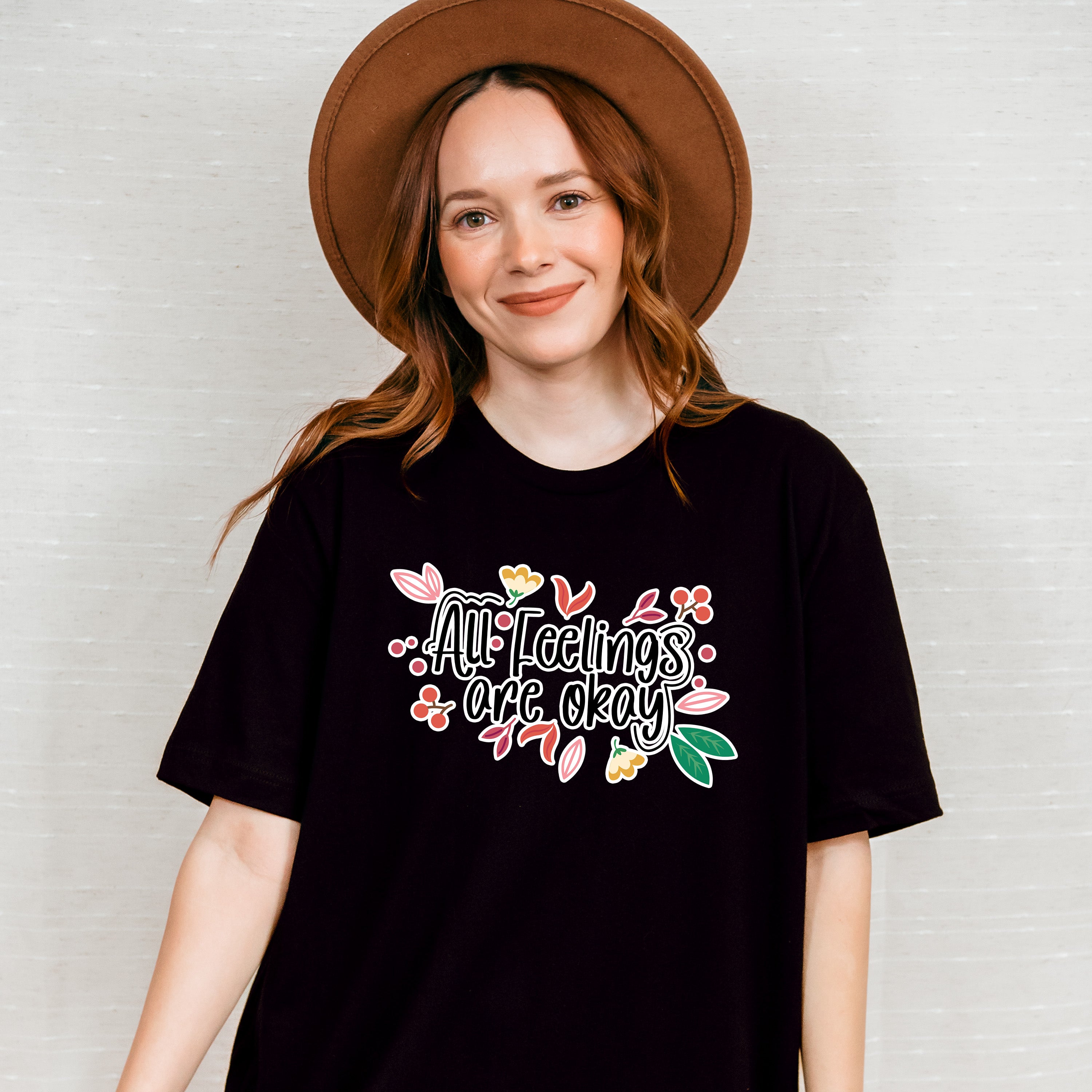 All Feelings Are Okay - Quotes Unisex Crewneck T-Shirt Sweatshirt Hoodie