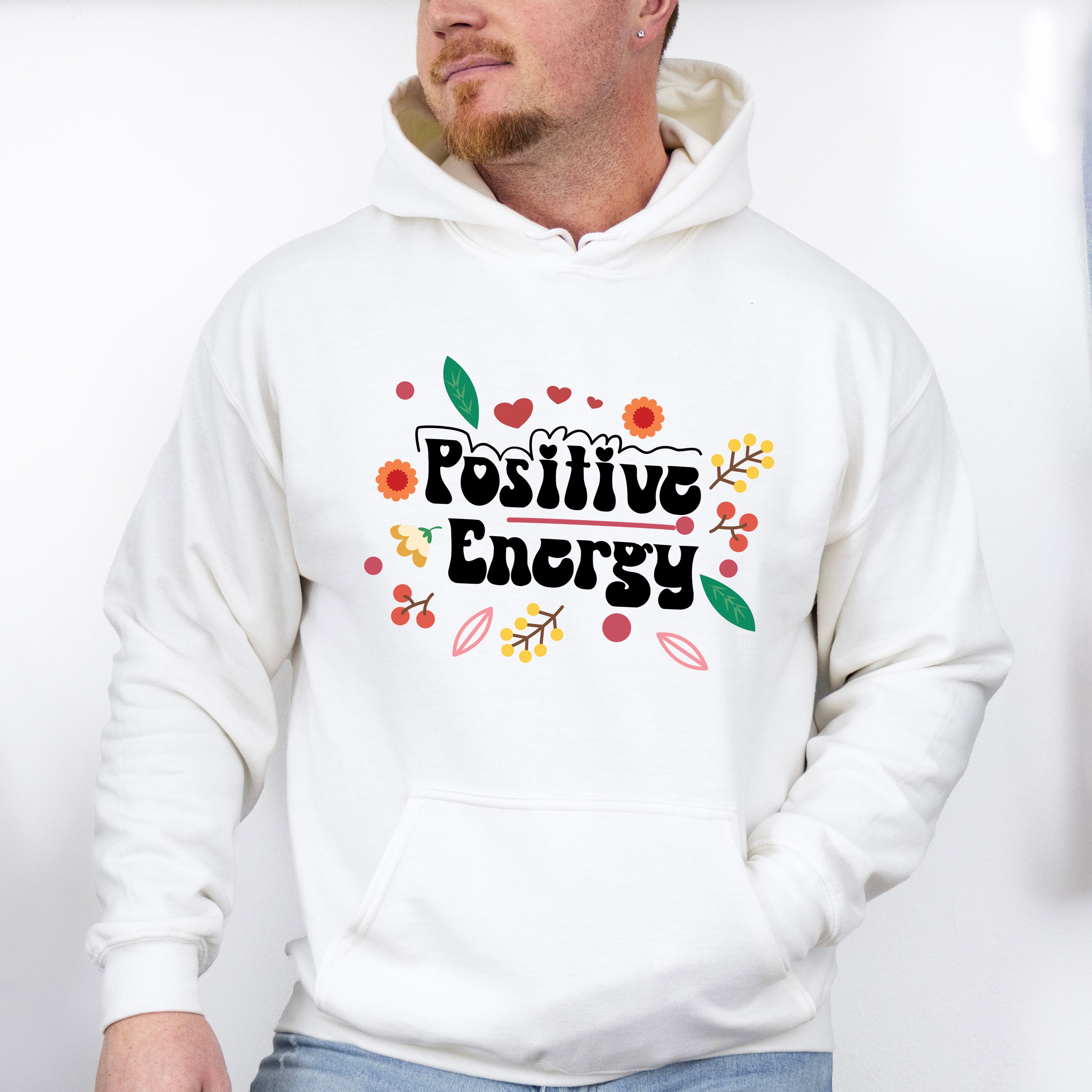 Positive Energy - Quotes Unisex Crewneck T-Shirt Sweatshirt Hoodie