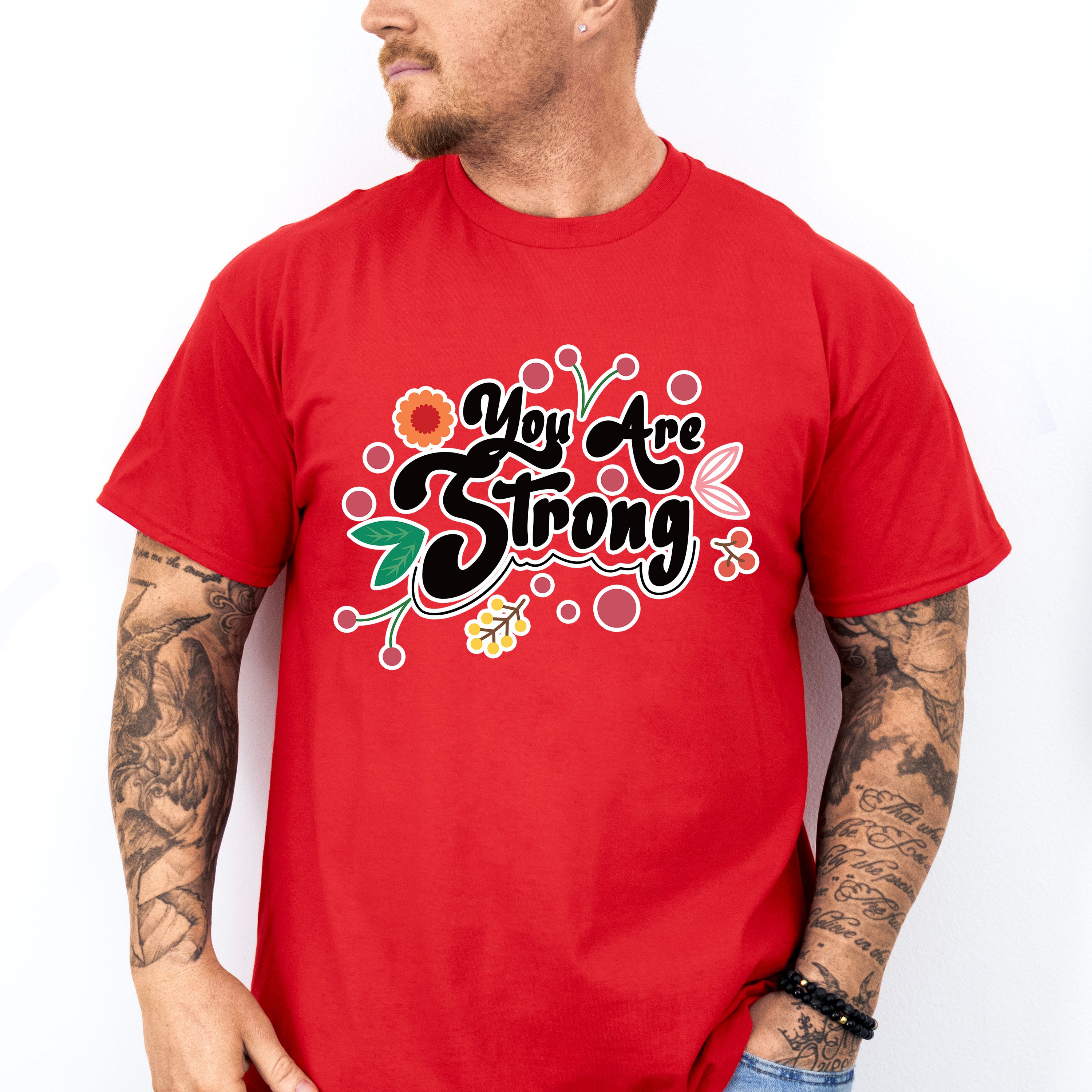 You Are Strong - Quotes Unisex Crewneck T-Shirt Sweatshirt Hoodie