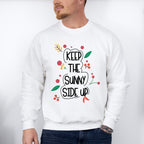 Keep The Sunny Side Up - Quotes Unisex Crewneck T-Shirt Sweatshirt Hoodie