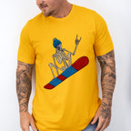 Skeleton Snowboard Design - Skeleton Unisex Crewneck T-Shirt Sweatshirt Hoodie