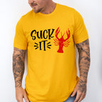Suck It Crawfish Design - Crawfish Unisex Crewneck T-Shirt Sweatshirt Hoodie