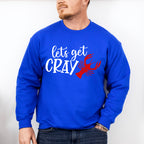 Let's Get Cray Crawfish - Crawfish Unisex Crewneck T-Shirt Sweatshirt Hoodie