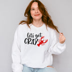 Let's Get Cray Crawfish - Crawfish Unisex Crewneck T-Shirt Sweatshirt Hoodie