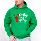 Feisty And Spicy - Crawfish Unisex Crewneck T-Shirt Sweatshirt Hoodie