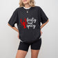 Feisty And Spicy - Crawfish Unisex Crewneck T-Shirt Sweatshirt Hoodie