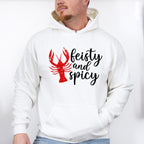 Feisty And Spicy - Crawfish Unisex Crewneck T-Shirt Sweatshirt Hoodie