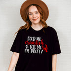 Feed Me Crawfish And Tell Me I'm Pretty - Crawfish Unisex Crewneck T-Shirt Sweatshirt Hoodie