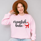 Crawfish Babe - Crawfish Unisex Crewneck T-Shirt Sweatshirt Hoodie