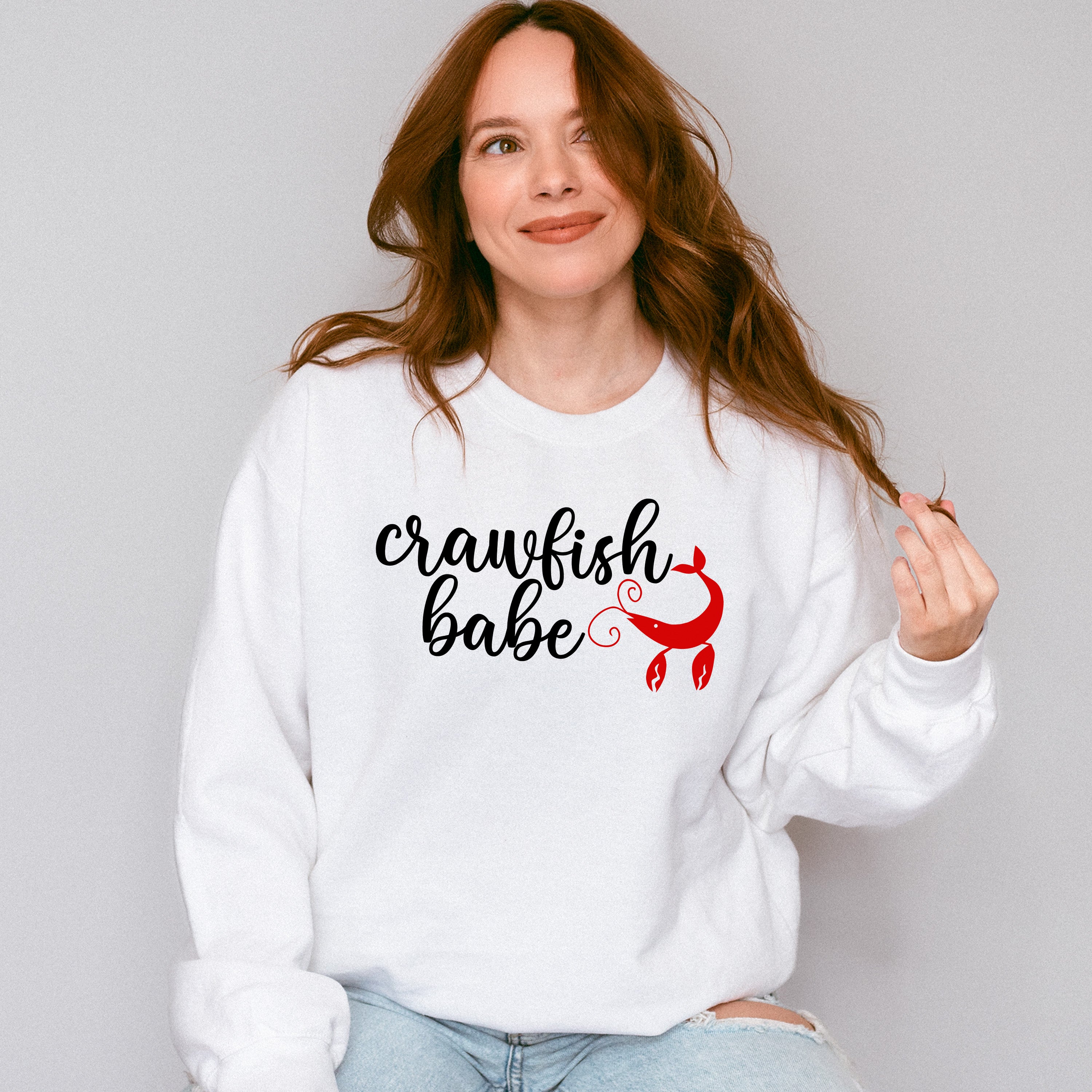 Crawfish Babe - Crawfish Unisex Crewneck T-Shirt Sweatshirt Hoodie
