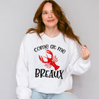 Come At Me Breaux - Crawfish Unisex Crewneck T-Shirt Sweatshirt Hoodie