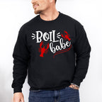 Boil Babe Crawfish Design - Crawfish Unisex Crewneck T-Shirt Sweatshirt Hoodie