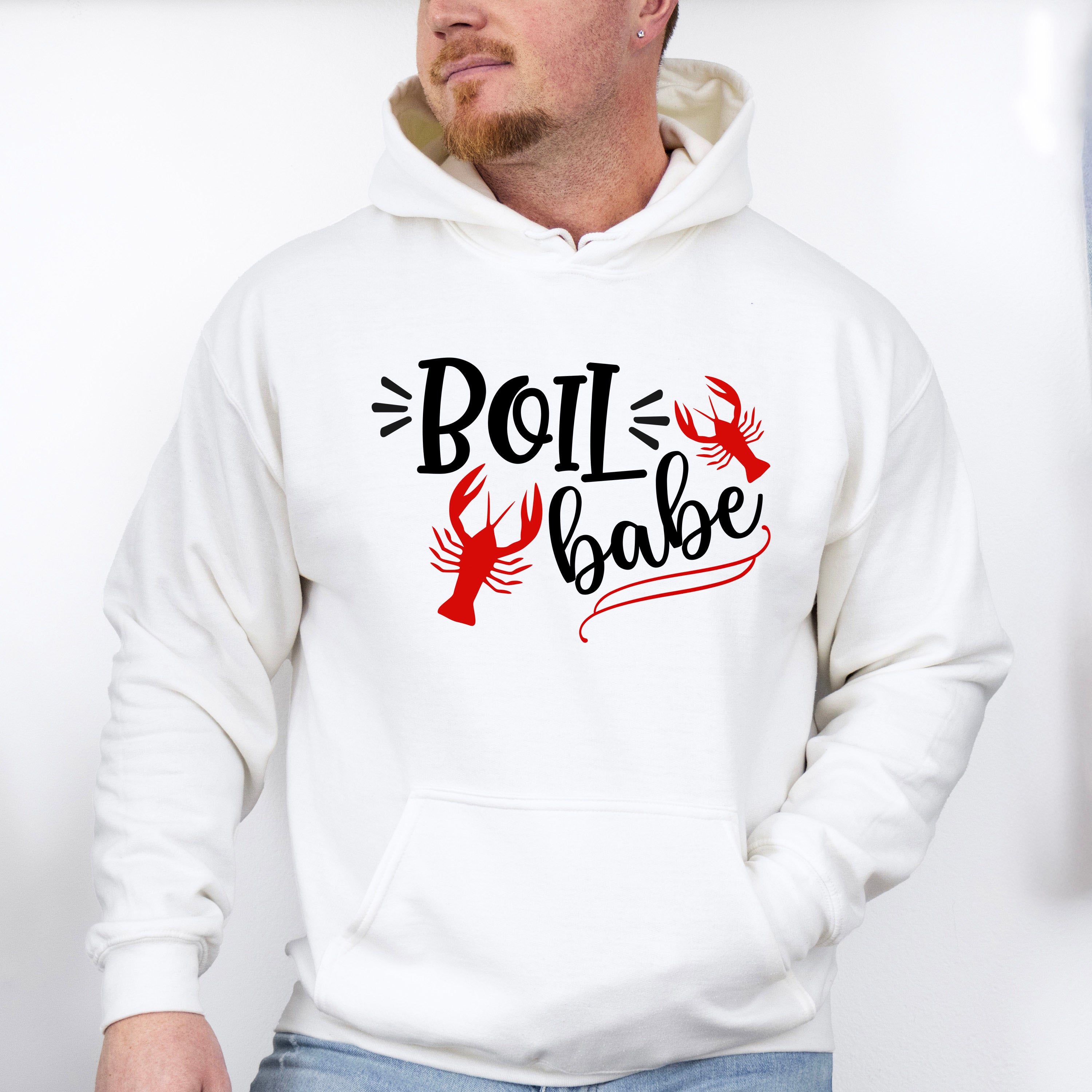 Boil Babe Crawfish Design - Crawfish Unisex Crewneck T-Shirt Sweatshirt Hoodie