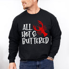 All Hot And Buttered - Crawfish Unisex Crewneck T-Shirt Sweatshirt Hoodie