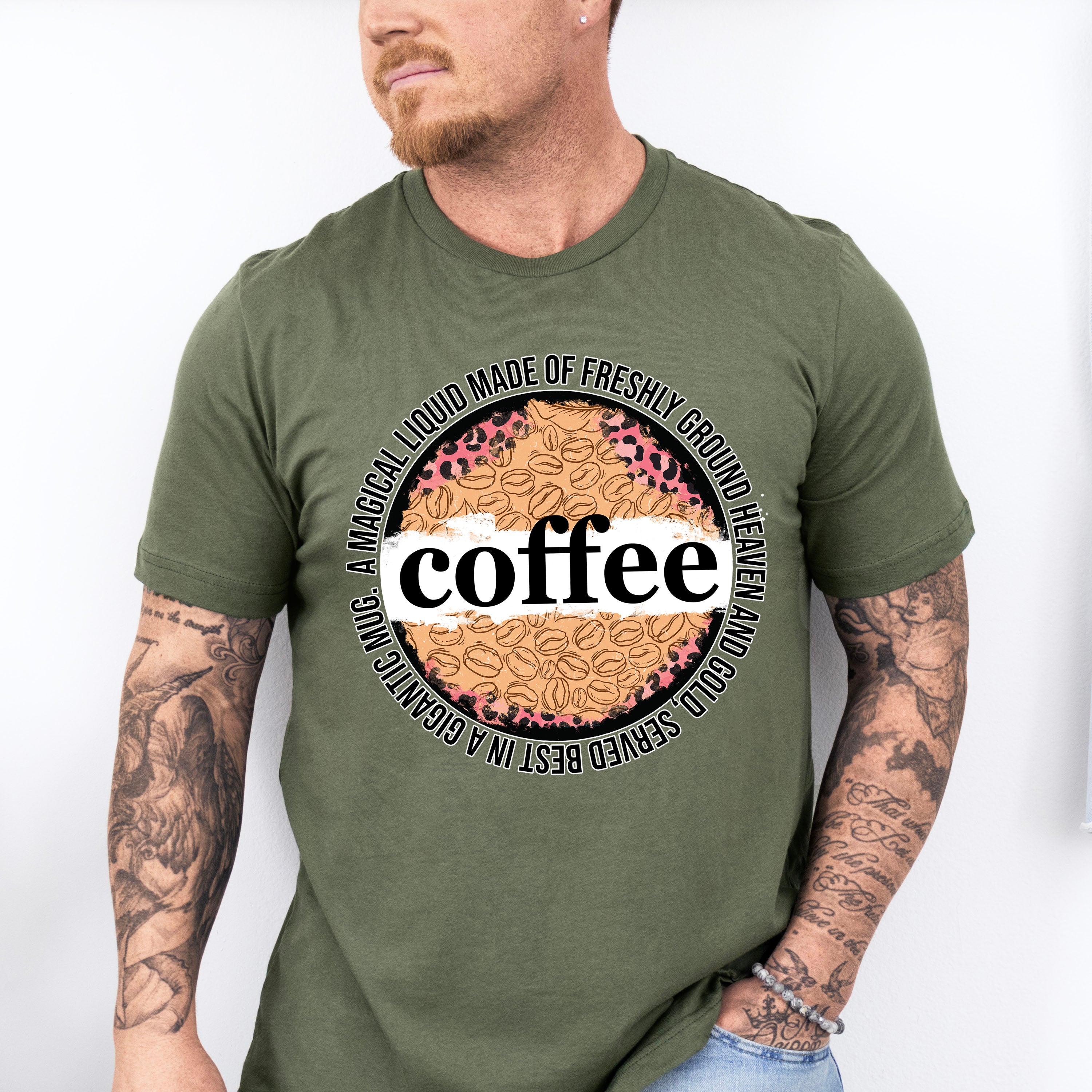 Coffee A Magical Liquid - Coffee Unisex Crewneck T-Shirt Sweatshirt Hoodie