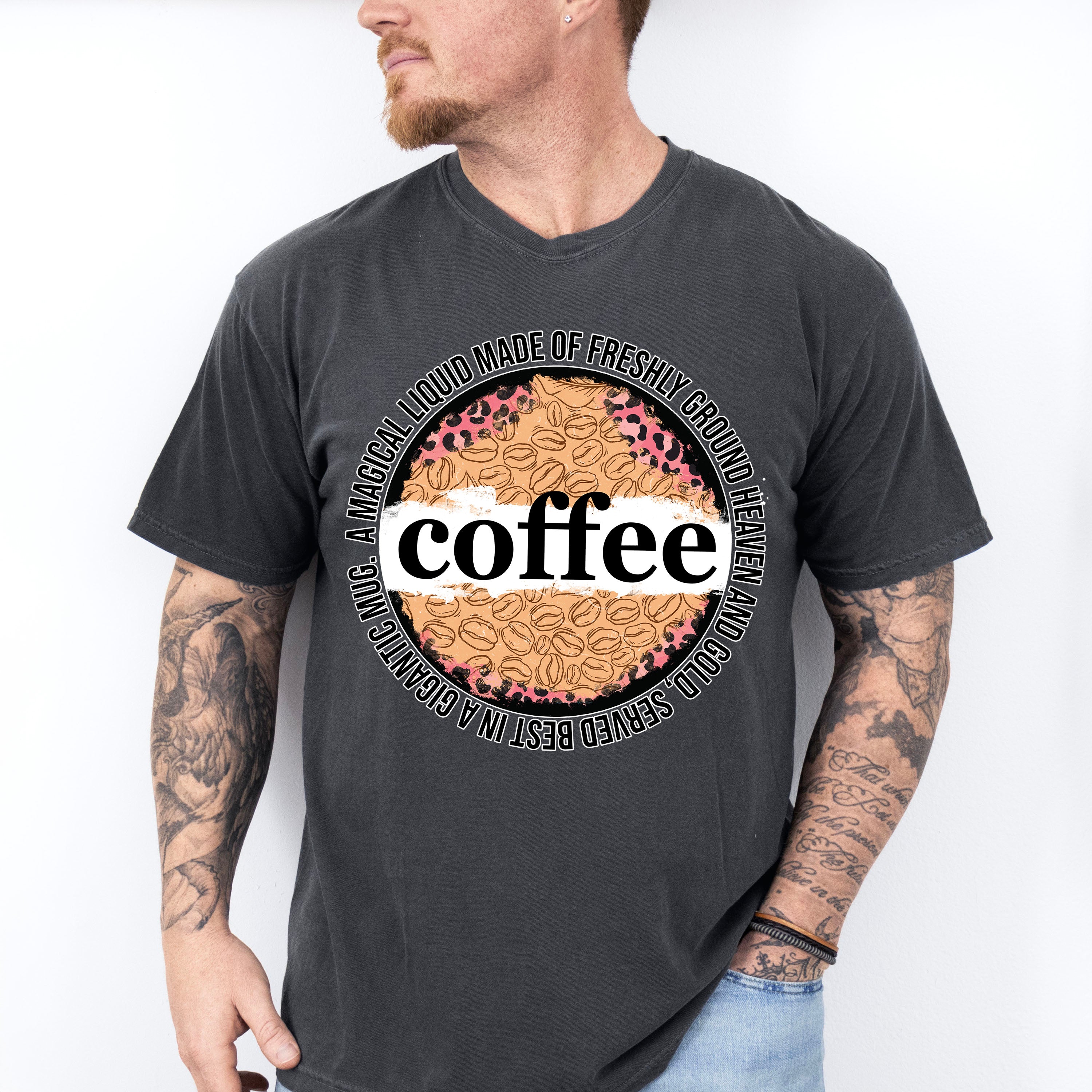 Coffee A Magical Liquid - Coffee Unisex Crewneck T-Shirt Sweatshirt Hoodie