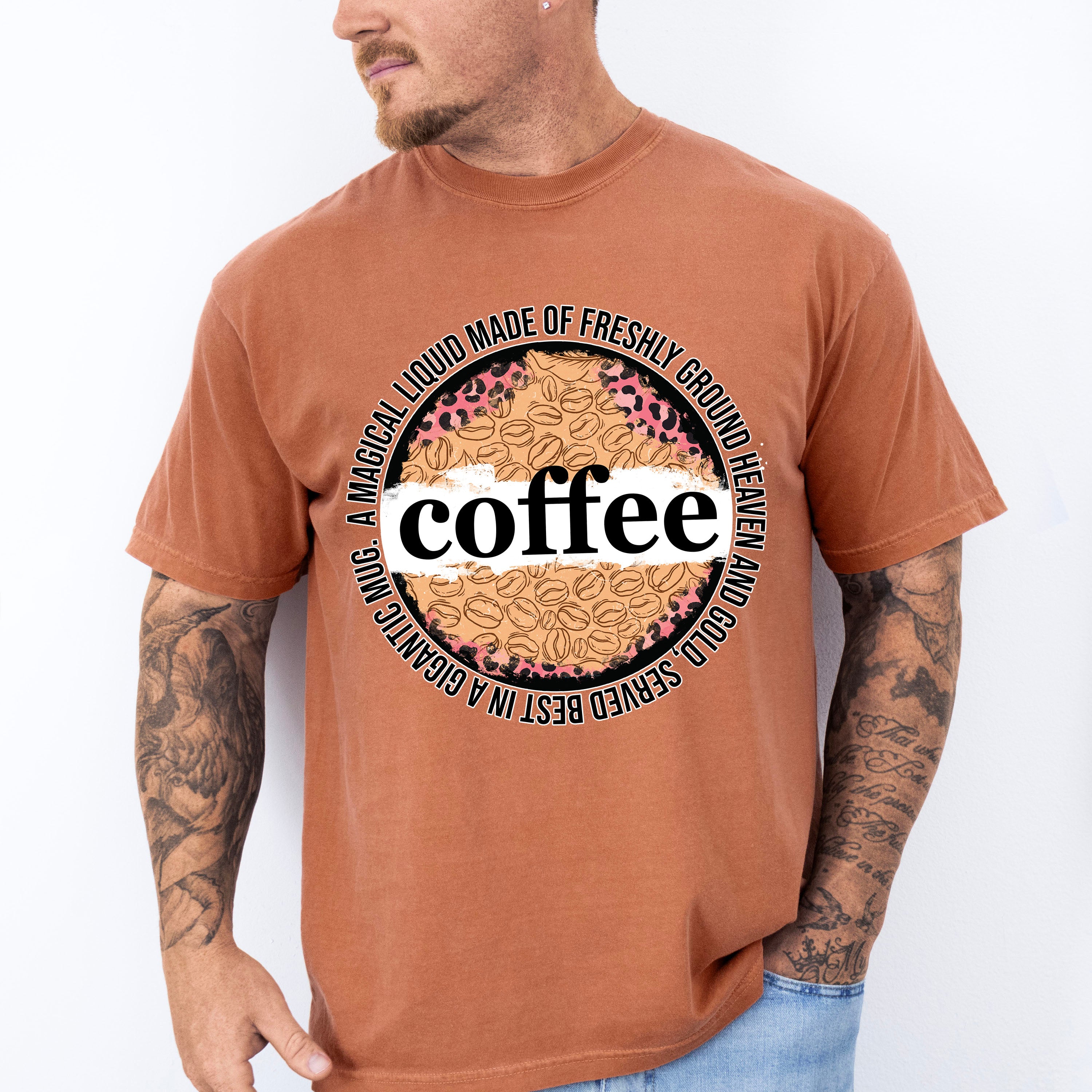 Coffee A Magical Liquid - Coffee Unisex Crewneck T-Shirt Sweatshirt Hoodie