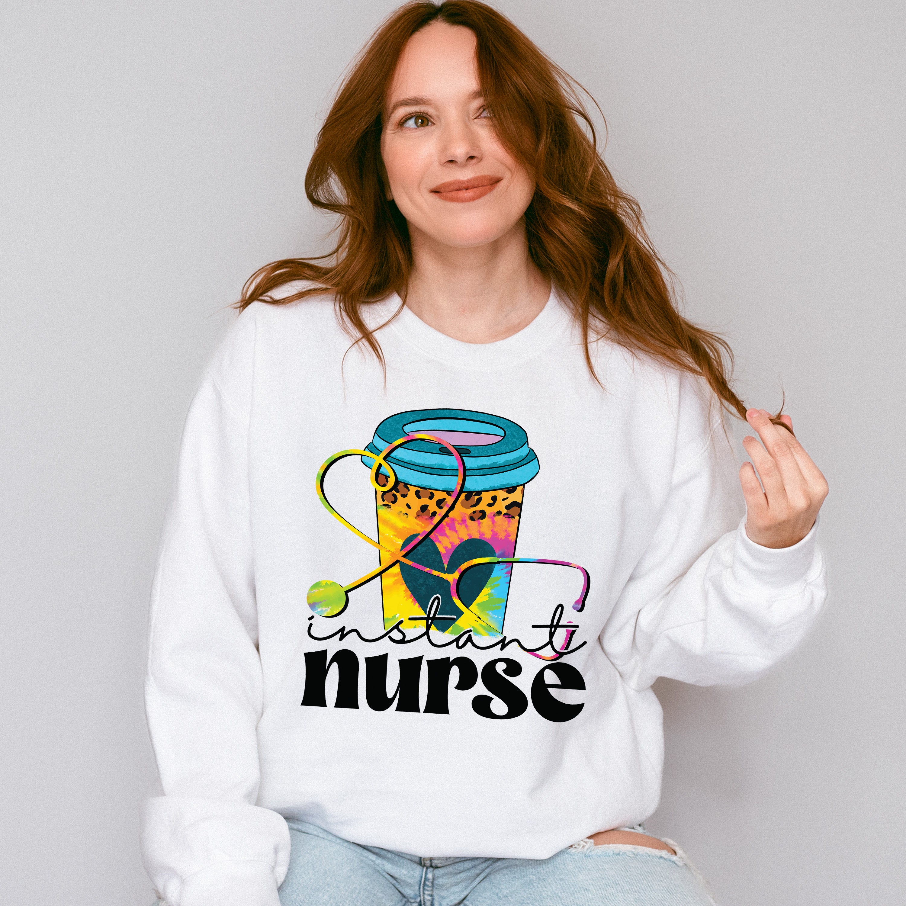 Instant Nurse Coffee - Coffee Unisex Crewneck T-Shirt Sweatshirt Hoodie