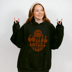 Coffee Lovers Club Smiley Design - Coffee Unisex Crewneck T-Shirt Sweatshirt Hoodie