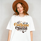 Caffeine Queen Coffee Beans Design - Coffee Unisex Crewneck T-Shirt Sweatshirt Hoodie