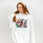 Dia De Los Muertos Heart Eye Skull - Day Of The Dead Unisex Crewneck T-Shirt Sweatshirt Hoodie