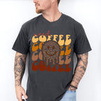 Need Coffee Smiley Design - Coffee Unisex Crewneck T-Shirt Sweatshirt Hoodie