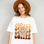 Need Coffee Smiley Design - Coffee Unisex Crewneck T-Shirt Sweatshirt Hoodie