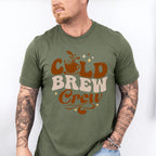 Cold Brew Crew Coffee Design - Coffee Unisex Crewneck T-Shirt Sweatshirt Hoodie