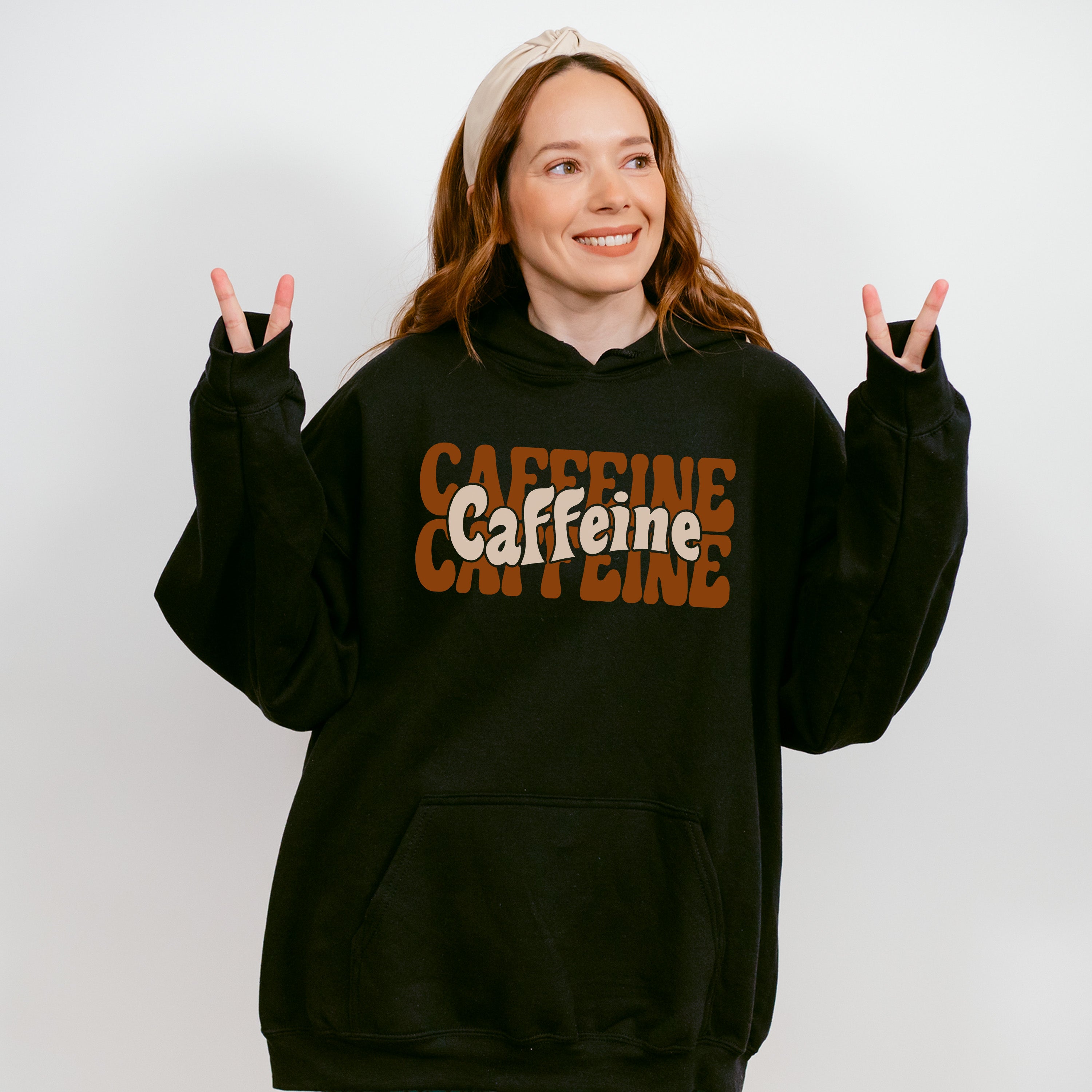 Caffeine Caffeine Caffeine - Coffee Unisex Crewneck T-Shirt Sweatshirt Hoodie