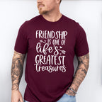 Friendship Is One Of Life's Greatest Treasures - BFF Unisex Crewneck T-Shirt Sweatshirt Hoodie
