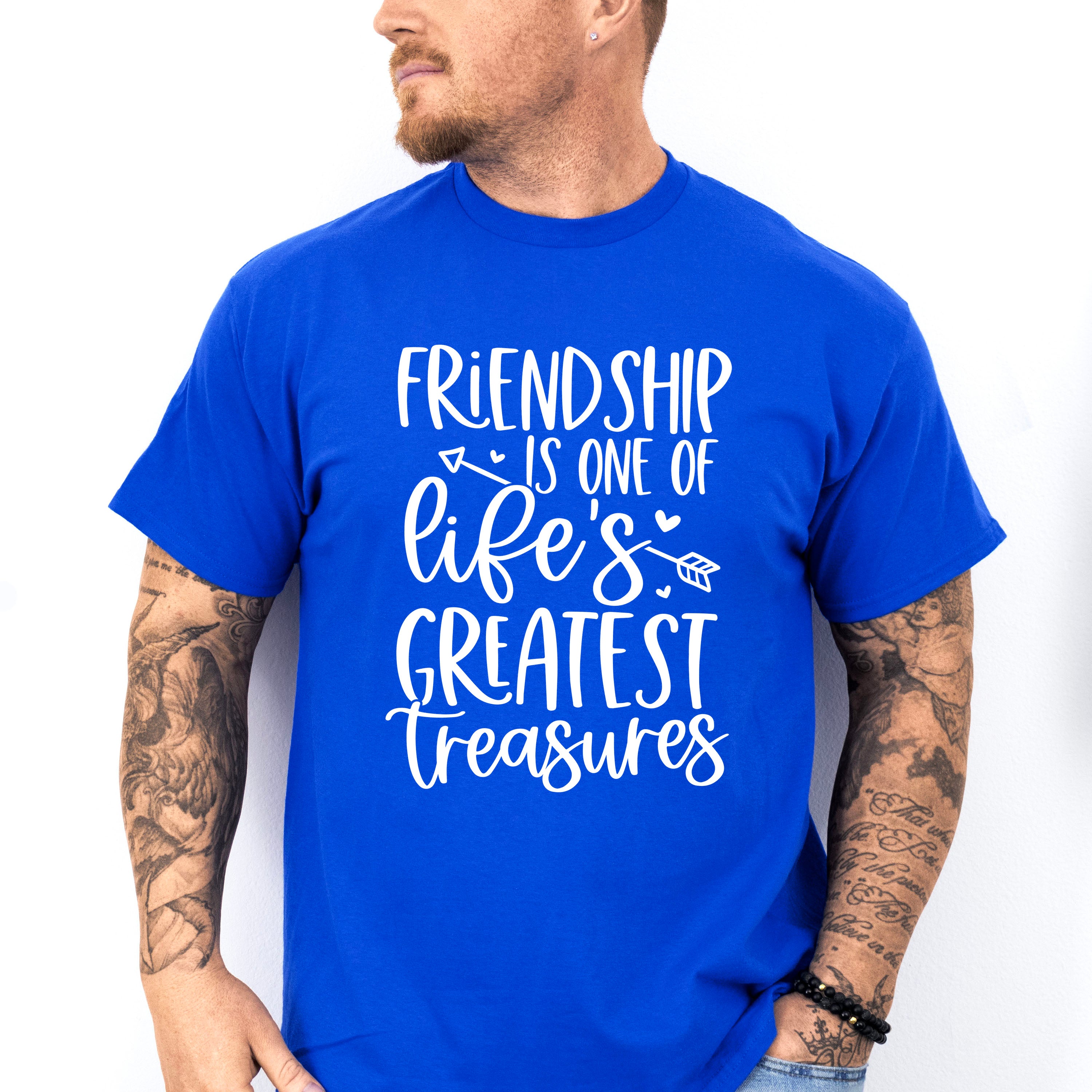 Friendship Is One Of Life's Greatest Treasures - BFF Unisex Crewneck T-Shirt Sweatshirt Hoodie