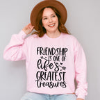 Friendship Is One Of Life's Greatest Treasures - BFF Unisex Crewneck T-Shirt Sweatshirt Hoodie