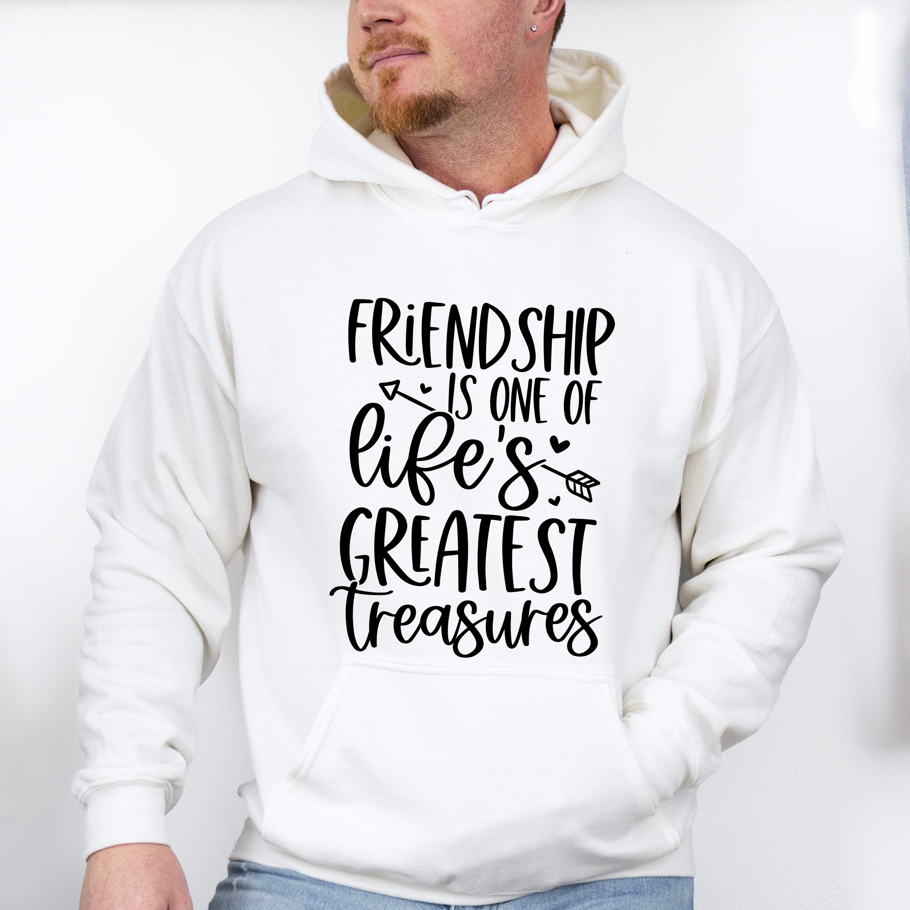 Friendship Is One Of Life's Greatest Treasures - BFF Unisex Crewneck T-Shirt Sweatshirt Hoodie