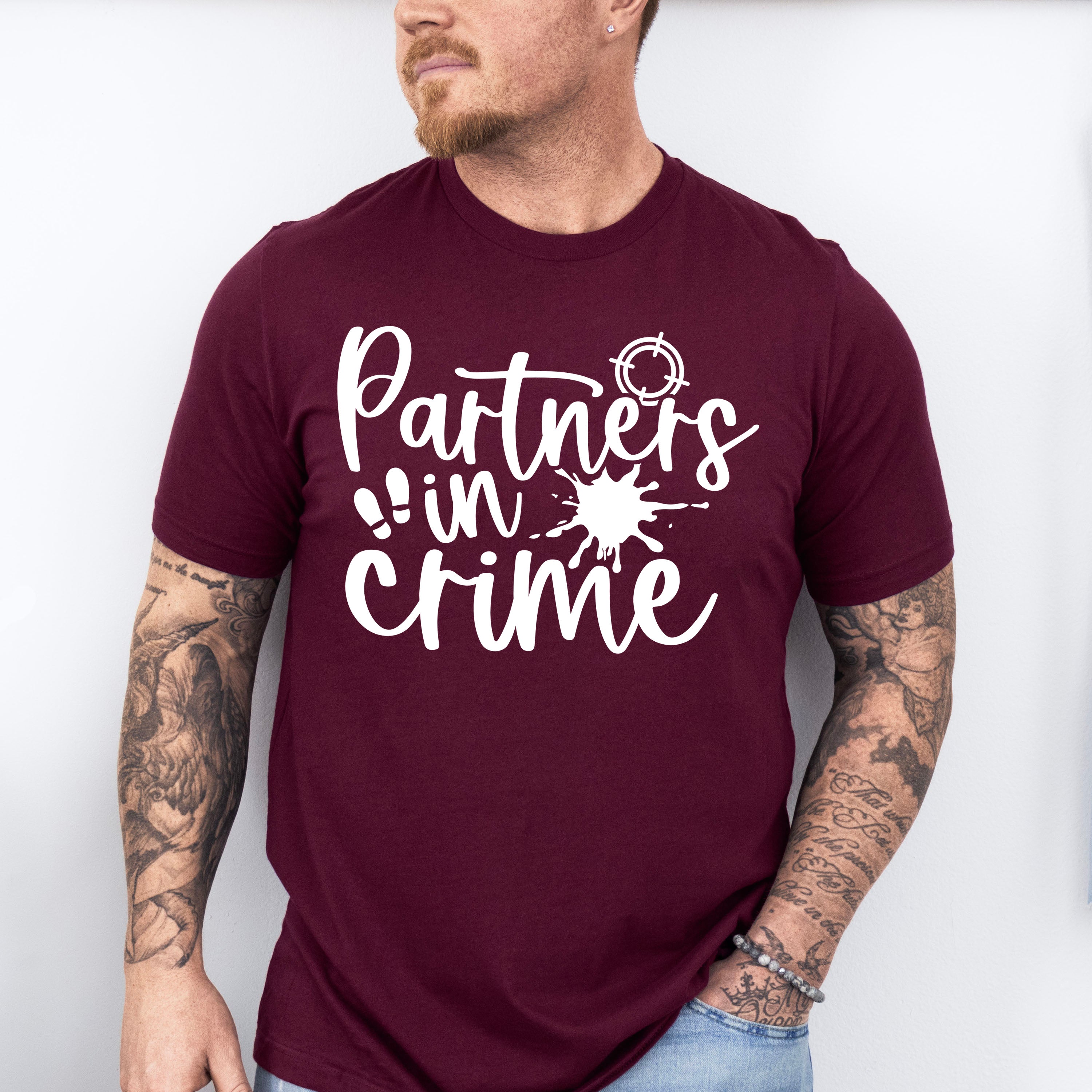 Partners In Crime Design - BFF Unisex Crewneck T-Shirt Sweatshirt Hoodie