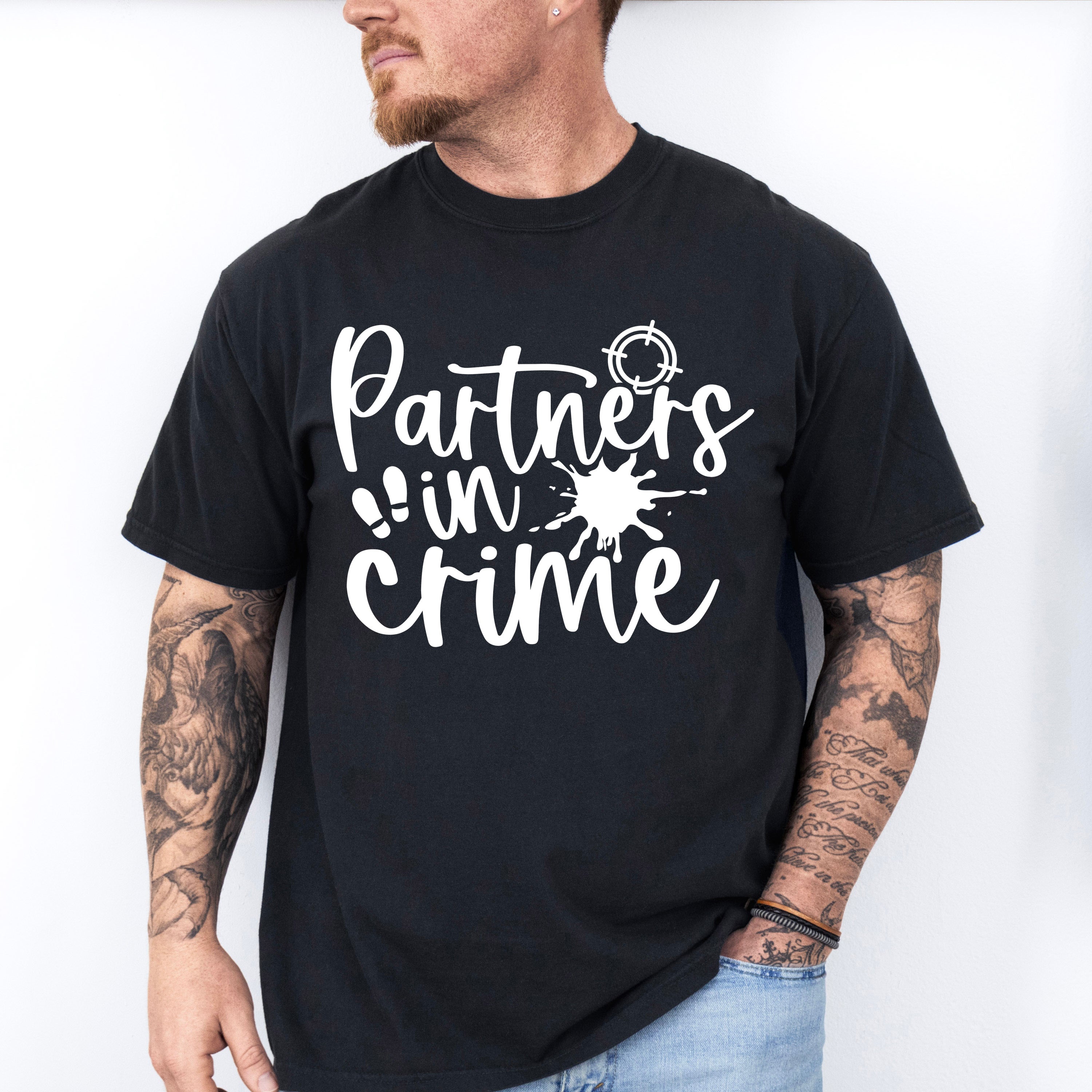 Partners In Crime Design - BFF Unisex Crewneck T-Shirt Sweatshirt Hoodie