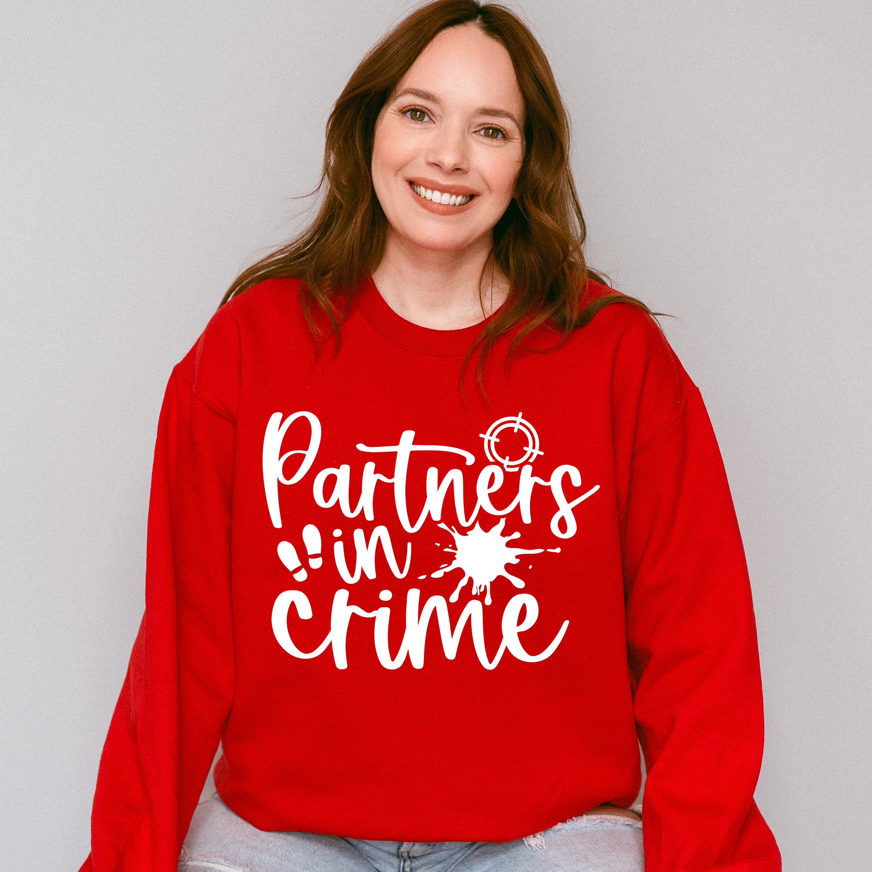 Partners In Crime Design - BFF Unisex Crewneck T-Shirt Sweatshirt Hoodie