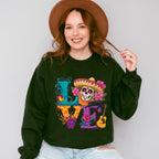 LOVE Design - Day Of The Dead Unisex Crewneck T-Shirt Sweatshirt Hoodie