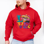 LOVE Design - Day Of The Dead Unisex Crewneck T-Shirt Sweatshirt Hoodie