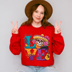 LOVE Design - Day Of The Dead Unisex Crewneck T-Shirt Sweatshirt Hoodie