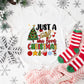 Just a Girl Who Loves Christmas - Christmas Unisex Crewneck T-Shirt Sweatshirt Hoodie